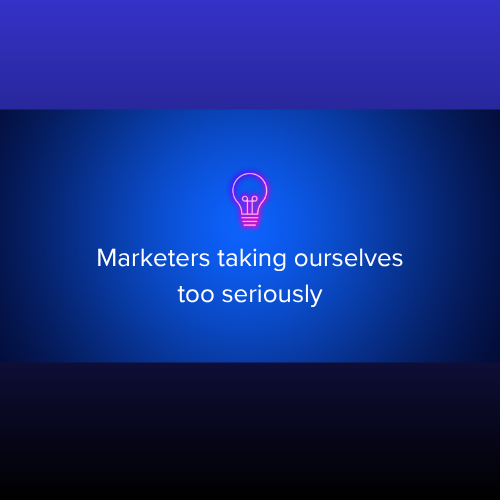 serious marketers